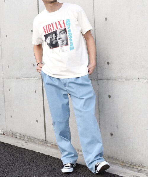 SHIPS any（シップス エニィ）の「GOOD ROCK SPEED: ミュージック グラフィック プリント バンド Tシャツ◇（Tシャツ/カットソー・メンズ・ホワイト/オフホワイト/ブラック/グレー/ダークグレー/ホワイト系その他/チャコールグレー/グレー系その他・MEDIUM/LARGE/X-LARGE）」の21枚目の写真