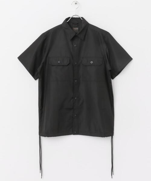 TAION(タイオン)の「TAION Military Half Sleeve Shirts(シャツ/ブラウス・メンズ・グリーン系その他/ホワイト系その他/ブラック/オリーブ/ライトブラウン・MEDIUM/LARGE)」の13枚目の写真