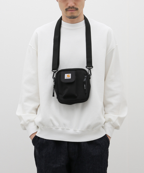 Carhartt WIP（カーハートダブリューアイピー）の「【CARHARTT WIP / カーハート ダブリューアイピー】ESSENTIALS BAG SMALL（ショルダーバッグ・メンズ・ブラック・FREE）」の11枚目の写真