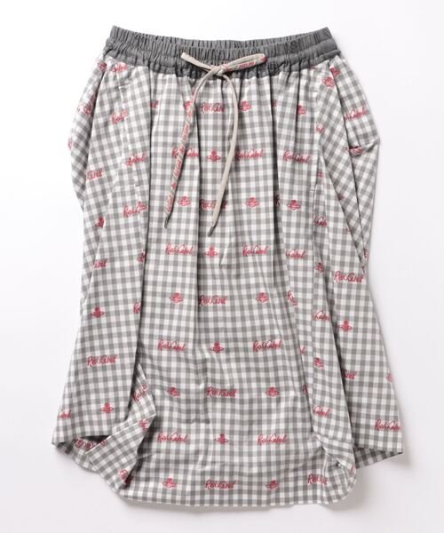 Vivienne Westwood ギンガムチェックスカート 02 (M) Vivienne Westwood（ヴィヴィアンウエストウッド）の「ｷﾞﾝｶﾞﾑﾛｺﾞ