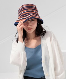 LOWRYS FARM | コットンクロシェHAT 994081(ハット)