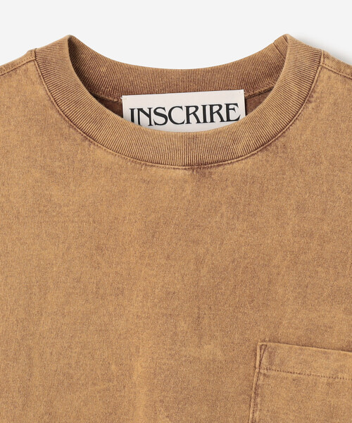 INSCRIRE 半袖テイシャツ　サイズS INSCRIRE tシャツ 「INSCRIRE/アンスクリア」Light Jersey Tee