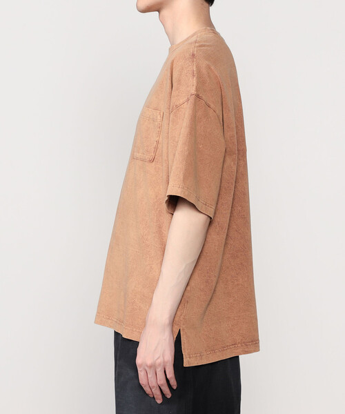 INSCRIRE（アンスクリア）の「INSCRIRE | ブリーチ 半袖Tシャツ MEN（Tシャツ/カットソー・メンズ・Brick /ブラック・L/M）」の6枚目の写真