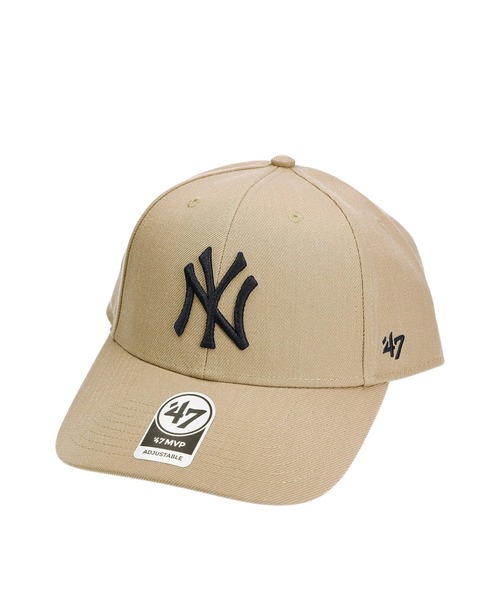 '47(フォーティーセブン)の「47 Yankees 47 MVP MVP17WBV(キャップ・メンズ・チャコール/ブラック/ホワイト/ベージュ/ネイビー/グレー/バーガンディー・ONE SIZE)」の5枚目の写真