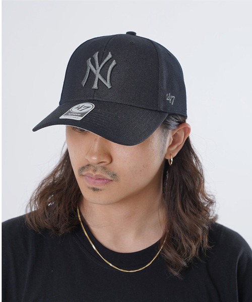 '47(フォーティーセブン)の「47 Yankees 47 MVP MVP17WBV(キャップ・メンズ・チャコール/ブラック/ホワイト/ベージュ/ネイビー/グレー/バーガンディー・ONE SIZE)」の12枚目の写真