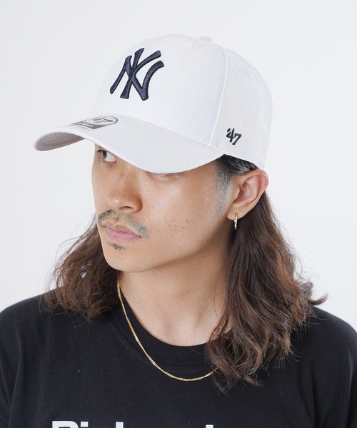 '47(フォーティーセブン)の「47 Yankees 47 MVP MVP17WBV(キャップ・メンズ・チャコール/ブラック/ホワイト/ベージュ/ネイビー/グレー/バーガンディー・ONE SIZE)」の16枚目の写真