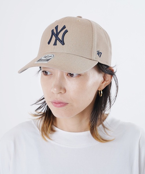 '47(フォーティーセブン)の「47 Yankees 47 MVP MVP17WBV(キャップ・メンズ・チャコール/ブラック/ホワイト/ベージュ/ネイビー/グレー/バーガンディー・ONE SIZE)」の8枚目の写真