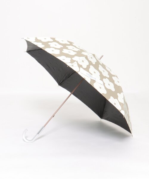 LBC(エルビーシー)の「ソフトフラワー遮光 長傘(長傘・レディース・オフホワイト/ベージュ・FREE)」の12枚目の写真