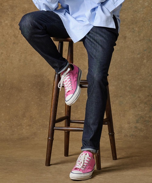 THEOREM（セオレム）の「mp12234- Comfy Denim Tapered Pants（One Wash）デニムテーパードパンツ（デニムパンツ・メンズ・ブラック/インディゴブルー・L/XL/S/M）」の20枚目の写真
