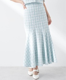 earth music&ecology（アースミュージックアンドエコロジー）の「カットソーツィードマーメイドスカート（スカート・レディース）」