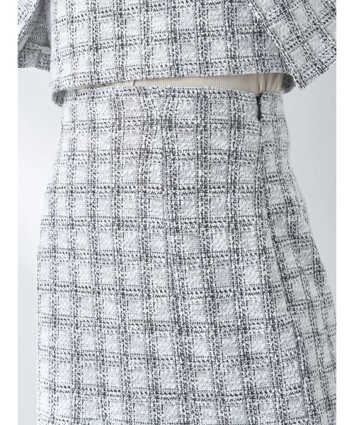 earth music&ecology（アースミュージックアンドエコロジー）の「カットソーツィードマーメイドスカート（スカート・レディース・ブラック系その他/グリーン系その他2・S/M）」の13枚目の写真