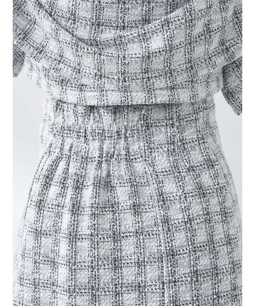 earth music&ecology（アースミュージックアンドエコロジー）の「カットソーツィードマーメイドスカート（スカート・レディース・ブラック系その他/グリーン系その他2・S/M）」の14枚目の写真