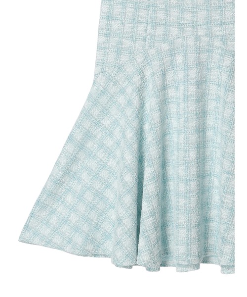 earth music&ecology（アースミュージックアンドエコロジー）の「カットソーツィードマーメイドスカート（スカート・レディース・ブラック系その他/グリーン系その他2・S/M）」の19枚目の写真