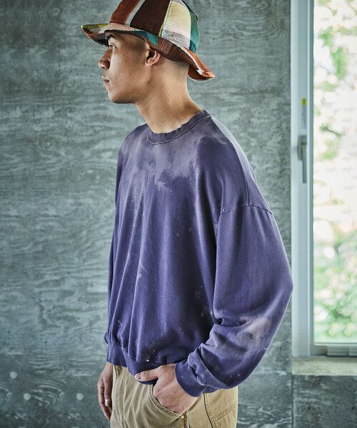 orSlow（オアスロウ）の「orSlow | サマーニット VINTAGE FINISHED MEN（スウェット・メンズ・グレー系その他・3/5/4）」の12枚目の写真