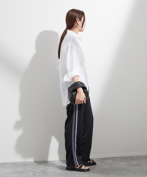 journal standard L'essage(ジャーナルスタンダードレサージュ)の「【GDSS /ジー・ディー・エス・エス】TRACK ZIP PANTS:パンツ(その他パンツ・レディース・ブラック/ブラウン・MEDIUM)」の21枚目の写真
