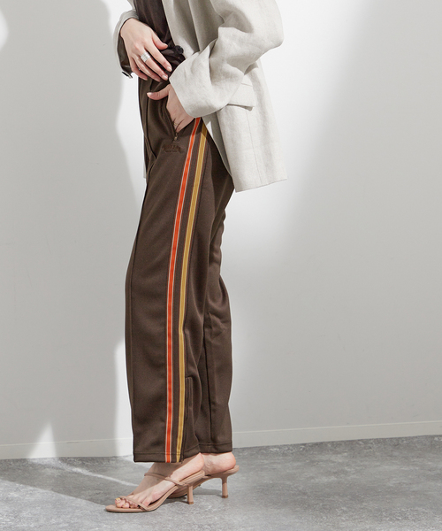 journal standard L'essage(ジャーナルスタンダードレサージュ)の「【GDSS /ジー・ディー・エス・エス】TRACK ZIP PANTS:パンツ(その他パンツ・レディース・ブラック/ブラウン・MEDIUM)」の4枚目の写真