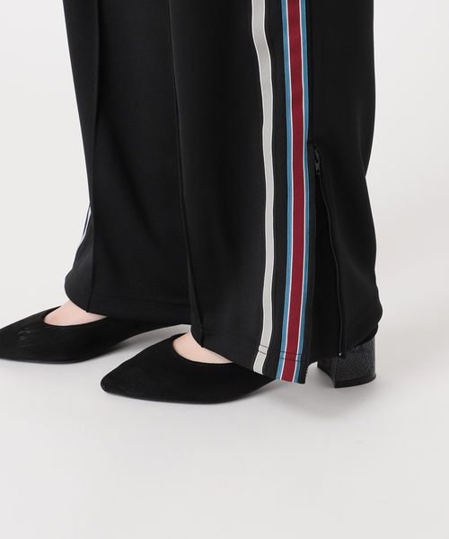 journal standard L'essage(ジャーナルスタンダードレサージュ)の「【GDSS /ジー・ディー・エス・エス】TRACK ZIP PANTS:パンツ(その他パンツ・レディース・ブラック/ブラウン・MEDIUM)」の14枚目の写真