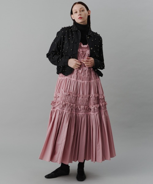 perna パールデニムブルゾン セール】パールデニムブルゾン（デニムジャケット）｜PERNA（ペルナ