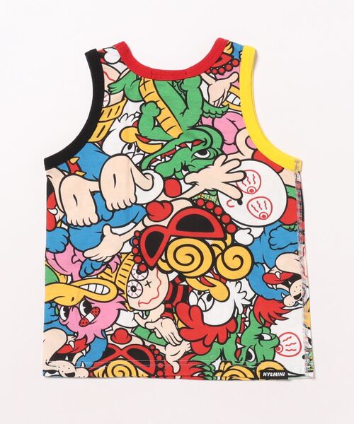 【新品タグ付き】ヒステリックミニ110cm タンクトップ　半ズボン Hysteric Mini Direct Web Hystericmini LITTLE BEE ボーダー