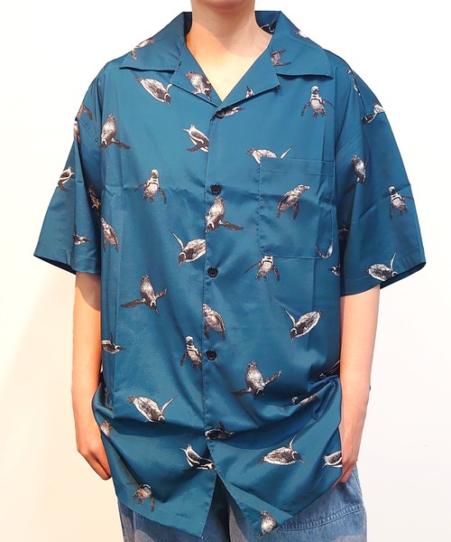 CORISCO（コリスコ）の「総柄半袖オープンシャツ(M1)（シャツ/ブラウス・メンズ・その他4/その他1/その他2/その他3・MEDIUM/LARGE/X-LARGE）」の4枚目の写真