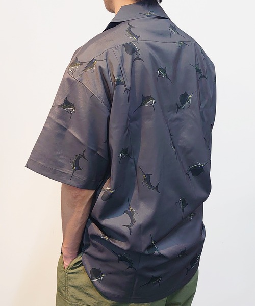 CORISCO（コリスコ）の「総柄半袖オープンシャツ(M1)（シャツ/ブラウス・メンズ・その他4/その他1/その他2/その他3・MEDIUM/LARGE/X-LARGE）」の7枚目の写真