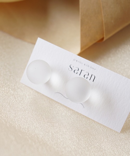 CERCA(チェルカ)の「saran jewelry/チタン デザインピアス(ピアス(両耳用)・レディース・A/C/B/D・FREE)」の2枚目の写真