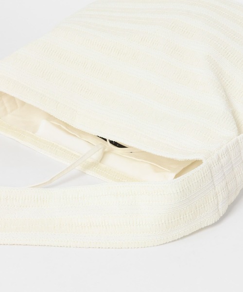 KBF（ケイビーエフ）の「BIGショルダーBAG（ショルダーバッグ・レディース・ブラウン/オフホワイト・ONE）」の17枚目の写真