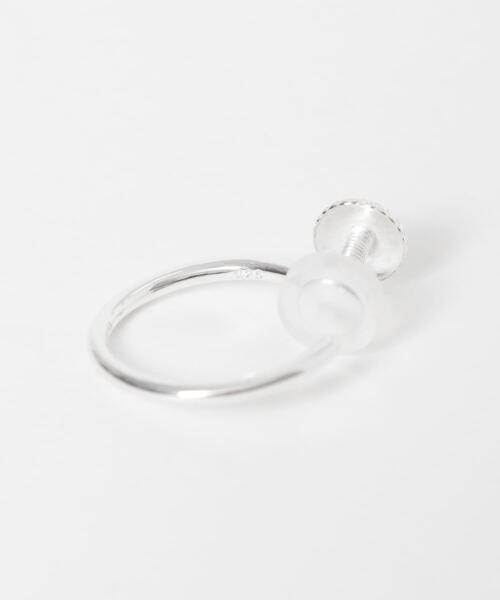 SMELLY(スメリー)の「SMELLY so’ thin hoop earring(イヤリング・レディース・シルバー・-)」の9枚目の写真