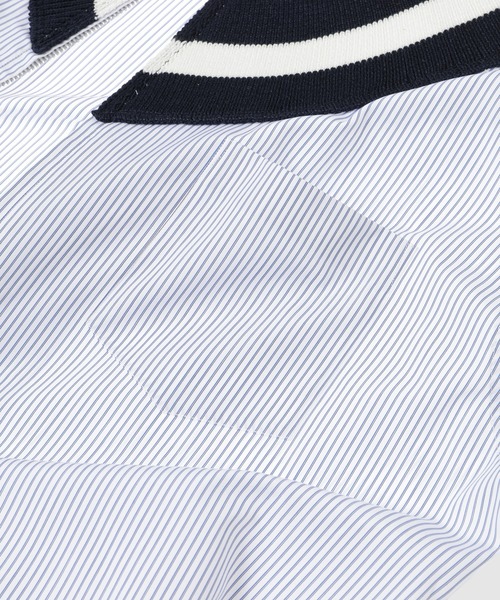 ★COMME des GARCONS HOMME DEUX★切替ストライプシャツ COMME des GARCONS HOMME DEUX コムデギャルソンオムドゥ