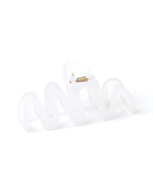 LAKOLE(ラコレ)の「うねうねくもりマットバンスクリップ / 127804(バレッタ/ヘアクリップ・レディース・ブルー/その他3/ピンク・FREE)」の3枚目の写真