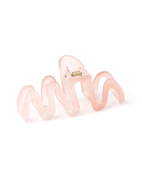 LAKOLE(ラコレ)の「うねうねくもりマットバンスクリップ / 127804(バレッタ/ヘアクリップ・レディース・ブルー/その他3/ピンク・FREE)」の1枚目の写真