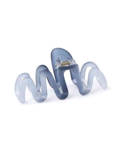 LAKOLE(ラコレ)の「うねうねくもりマットバンスクリップ / 127804(バレッタ/ヘアクリップ・レディース・ブルー/その他3/ピンク・FREE)」の2枚目の写真