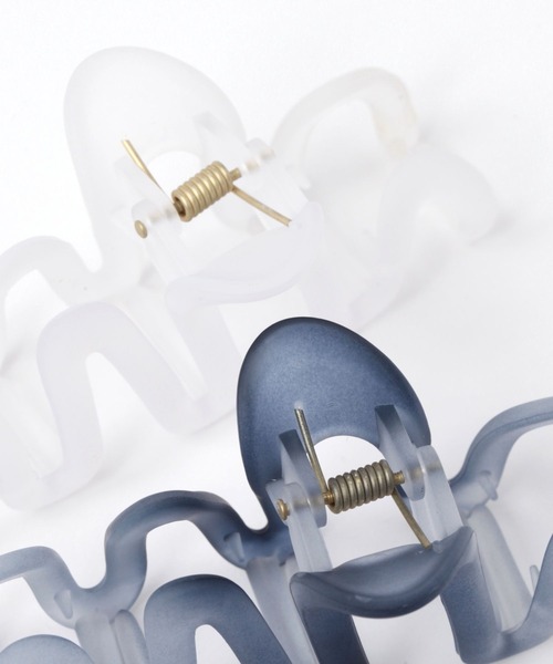 LAKOLE(ラコレ)の「うねうねくもりマットバンスクリップ / 127804(バレッタ/ヘアクリップ・レディース・ブルー/その他3/ピンク・FREE)」の7枚目の写真