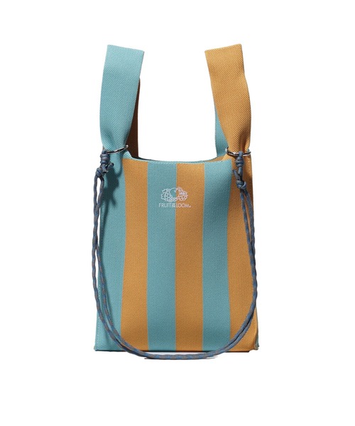 FRUIT OF THE LOOM(フルーツオブザルーム)の「【FRUIT OF THE LOOM】STRIPED MINI SHOULDER BAG/ミニショルダーバッグ/ストライプ柄(ショルダーバッグ・メンズ・ネイビー/レッド/グリーン/サックスブルー/ラベンダー・FREE)」の10枚目の写真