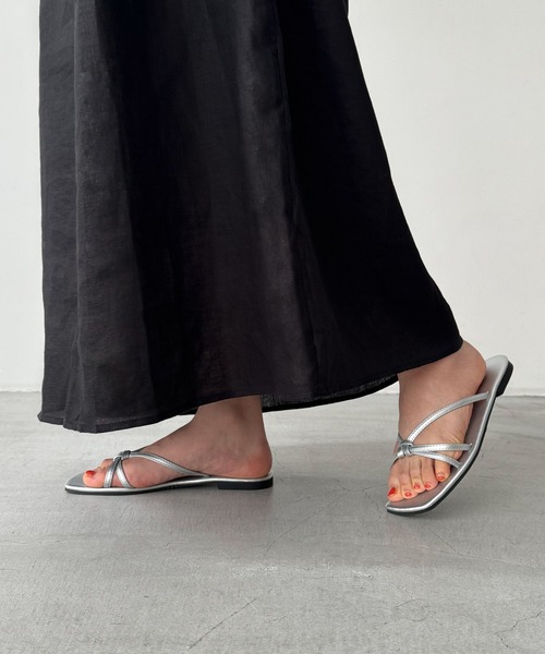 CANAL JEAN（キャナルジーン）の「El mar　バックリボンキャミワンピース（ワンピース・レディース・ベージュ/カーキ/ブラック・ONE SIZE）」の13枚目の写真