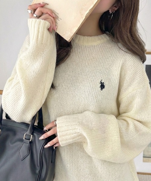 セール】U.S. POLO ASSN./ユーエスポロアッスン クルーネックワン