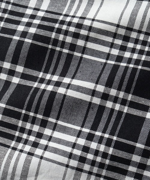 Dickies(ディッキーズ)の「【GENUINE DICKIES/ジェニュインディッキーズ】オックス 刺繍ロゴ入り 長袖 チェック シャツ(シャツ/ブラウス・メンズ・アイボリー/チャコールグレー/レッド・M/L/XL)」の12枚目の写真