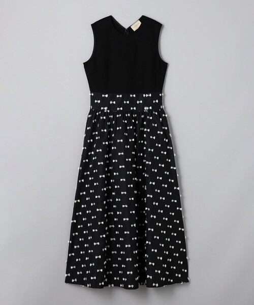 【win】UNITED ARROWS リボン カットジャカード ワンピース UNITED ARROWS（ユナイテッドアローズ）の「リボン カットジャ