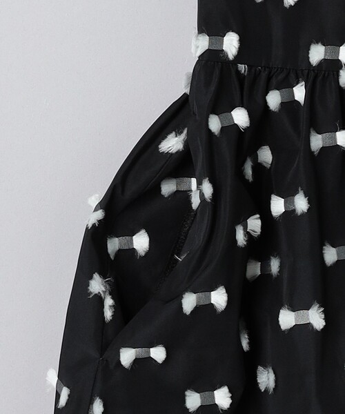 【win】UNITED ARROWS リボン カットジャカード ワンピース win様専用】UNITED ARROWS リボン カットジャカード ワンピース