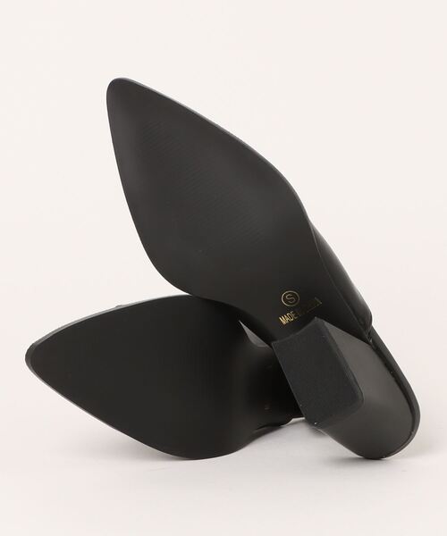 Fabby fabby(ファビィーファビィー)の「ポインテッドワンベルトサンダル(サンダル・レディース・シルバー/ゴールド/ブラック・MEDIUM/LARGE/SMALL)」の5枚目の写真