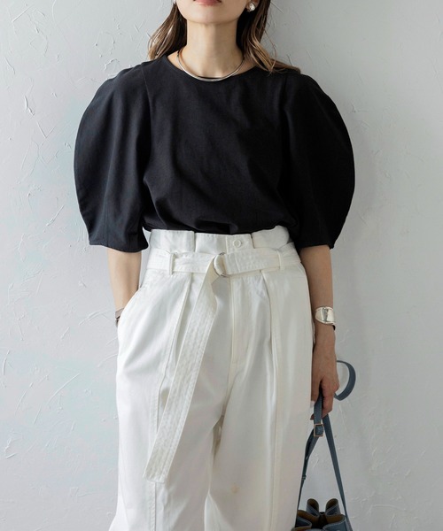 コクーンスリーブTシャツ