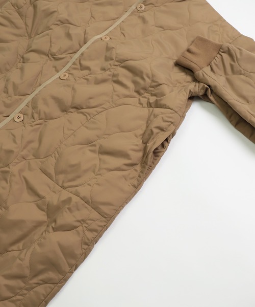 D.M.G.（ドミンゴ）の「[D.M.G. / ディーエムジー] ナイロンリップキルトライナーコート（ダウンジャケット/コート・レディース・ベージュ・FREE）」の16枚目の写真