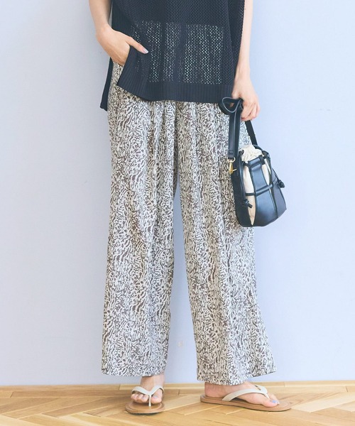 coca（coca）（コカ）の「イージータックワイドパンツ（その他パンツ・レディース・A/B・LONG/MEDIUM/SHORT）」の2枚目の写真