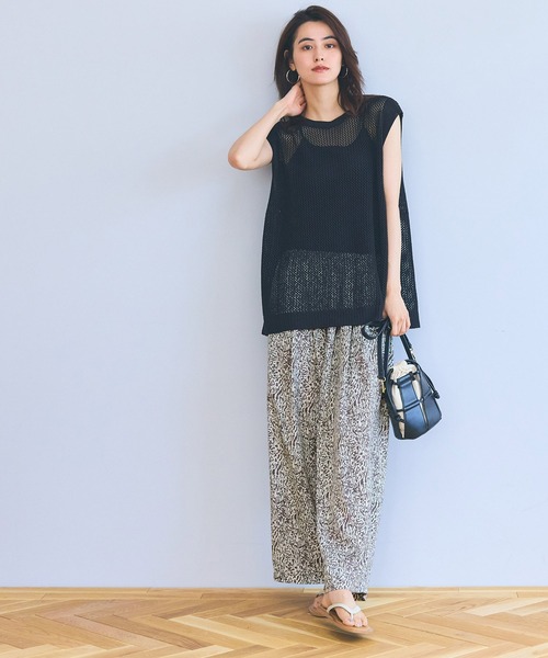coca（coca）（コカ）の「イージータックワイドパンツ（その他パンツ・レディース・A/B・LONG/MEDIUM/SHORT）」の7枚目の写真