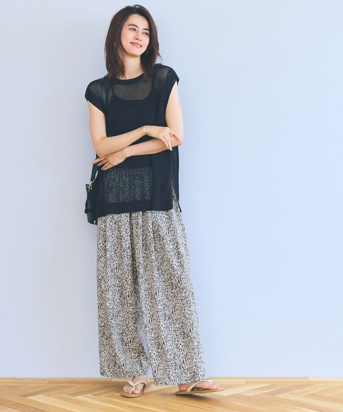 coca（coca）（コカ）の「イージータックワイドパンツ（その他パンツ・レディース・A/B・LONG/MEDIUM/SHORT）」の6枚目の写真