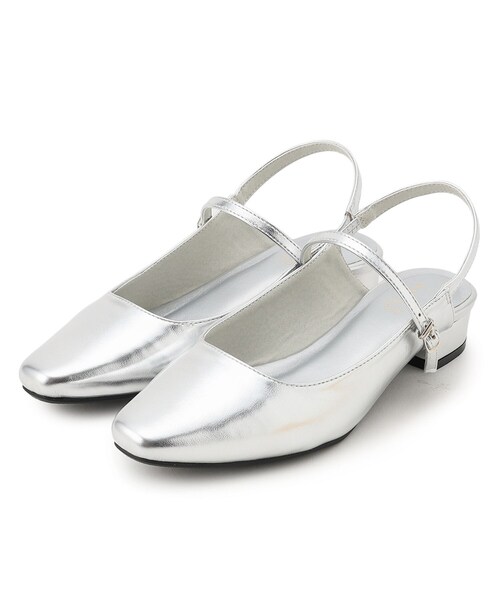 grove（グローブ）の「◆メリージェーンパンプス（パンプス・レディース・ブラック/ブラウン系その他/シルバー・L/M/S）」の4枚目の写真