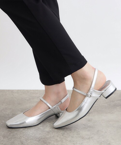 grove（グローブ）の「◆メリージェーンパンプス（パンプス・レディース・ブラック/ブラウン系その他/シルバー・L/M/S）」の9枚目の写真