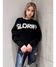 GYDA | GLORIFYモールニットLOOSEトップス(ニット/セーター)