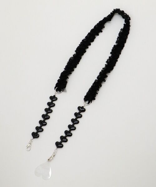 MAJESTIC LEGON（マジェスティックレゴン）の「ガーリーモチーフストラップ（スマホグッズ・レディース・ブラック系その他/オフホワイト/ホワイト系その他/ブラック・FREE）」の21枚目の写真