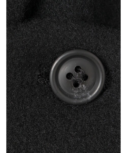 mizuiroind（ミズイロインド）の「mizuiro ind ウールブレンドスタンドカラーコート（その他アウター・レディース・ネイビー/ライトグレー/ブラック/チャコールグレー/グレー系その他5/グレー系その他・FREE）」の11枚目の写真